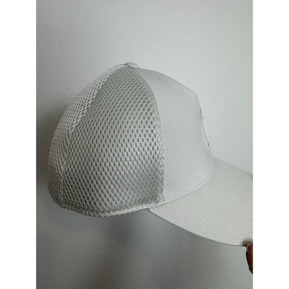 Lululemon Trucker Hat Cap Adults Snap Back Mesh Adjustable Cream Bone - Picture 5 of 9